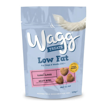 Wagg Dog Treats Low Fat Turkey 125g