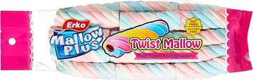 Erko Mallow Plus Filled Gummy Strawberry Fat Free Gluten Free 60 G