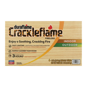 Duraflame Crackleflame Firelog 2.04kg x 4