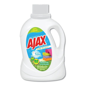 Ajax Pure 0% Unscented Liquid Laundry Detergent, 1.77L