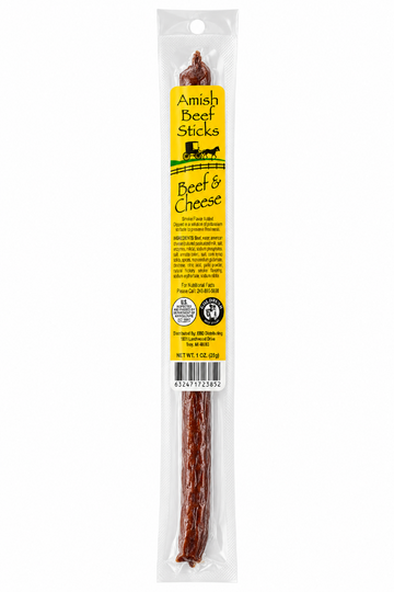 Amish Smokehouse Smokie Beef And Cheese Sticks, 35g