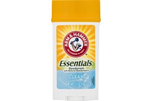 Arm & Hammer Essentials Natural Deodorant Clean Scent 71g