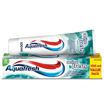 Aquafresh Active Fresh with Menthol Toothpaste 100ml