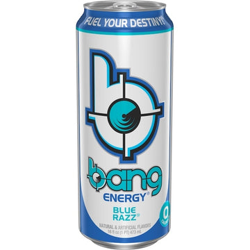 Bang Blue Razz Energy Drink 16 fl oz (473ml)