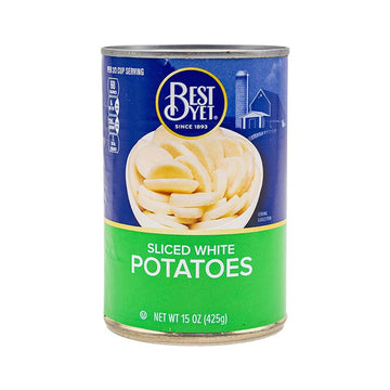 Best Yet Sliced White Potatoes 425g