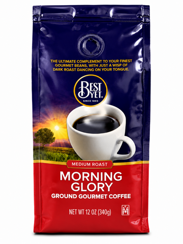 Best Yet Morning Glory Ground Gourmet Coffee, 12 Oz