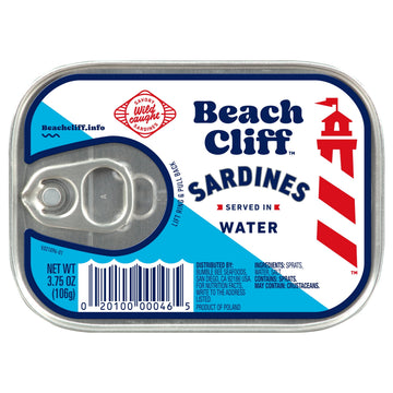 Beach Cliff Sardines in Water 106g