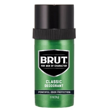 Brut Classic Solid Stick Deodorant, 2.5 oz