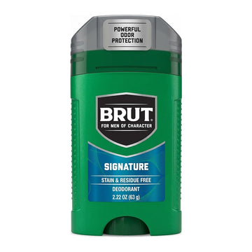 Brut Classic Scent Deodorant Stick with Trimax, 24-Hour Protection, Oval, 63 g