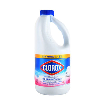 Clorox Splash-Less Liquid Bleach, Fresh Meadow, 40 oz (1.18 L)