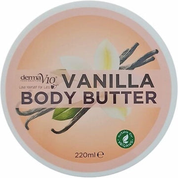DERMA V10 VANILLA BODY BUTTER 220 ML