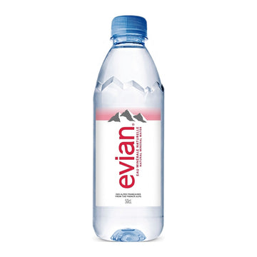 EVIAN NATURAL MINERAL WATER 50CL