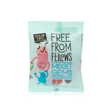 Free From Fellows Midget Gems Sugar Free 70g