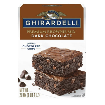 Ghirardelli Dark Chocolate Premium Brownie Mix, 18 oz (510g)