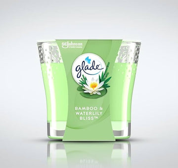 Glade Bamboo & Waterlily Bliss Candle 3.4 oz / 96 g