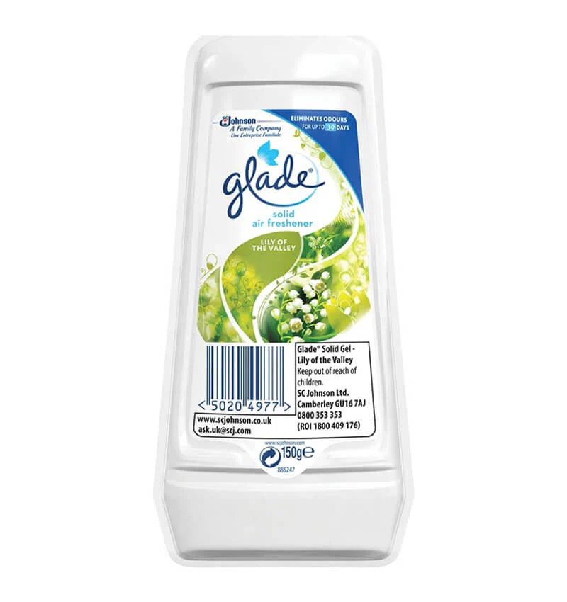 Glade Lily of the Valley Solid Air Freshener Gel 150g