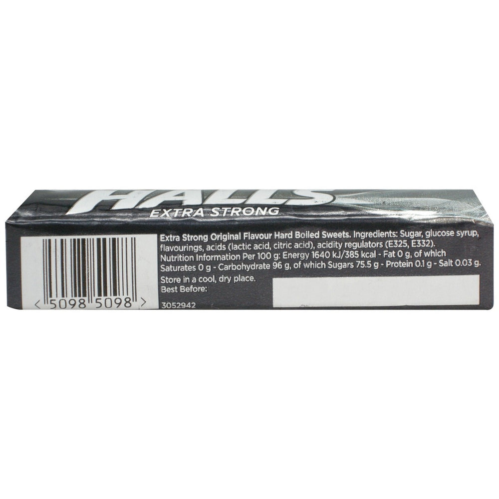 Halls Extra Strong Menthol Throat Lozenges 33.5g