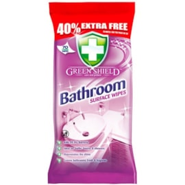 Green Shield Bathroom Cleaning Wipes 70 Sheets