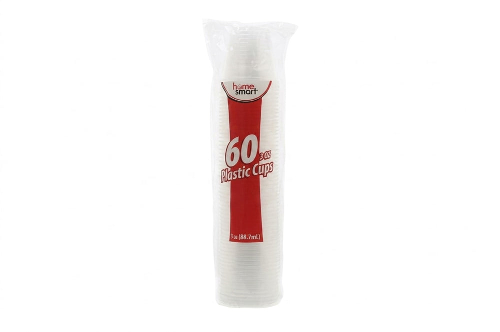 Home Smart Plastic Cups 3 OZ 60CUP
