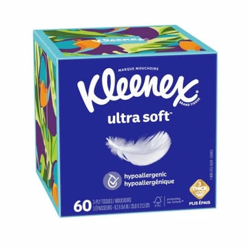 Kleenex Ultra Soft 3 Ply 60 Ct