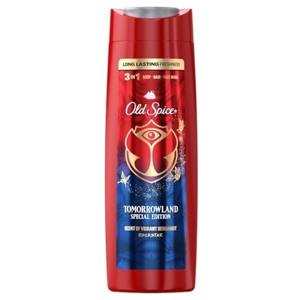 Old Spice Tomorrowland 3-in-1 Shower Gel, Shampoo & Face Wash 400ml