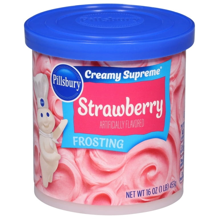 Pillsbury Creamy Supreme Strawberry Flavored Frosting, 16 oz