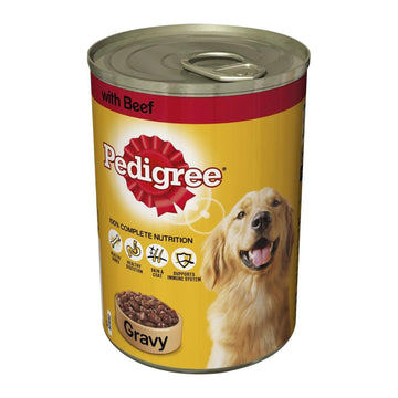Pedigree Beef in Gravy Wet Dog Food, 400g