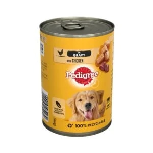 Pedigree Adult Wet Dog Food Chicken in Gravy 400g