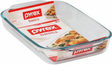 Pyrex Basics Oblong Glass Baking Dish