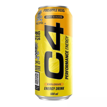 C4 Energy Drink Pineapple Head 500ml