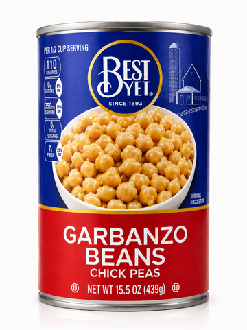 Best Yet Chick Peas 439g