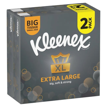 KLEENEX EXTRA LARGE BIG & SOFT Facial Tissues 2-Pack