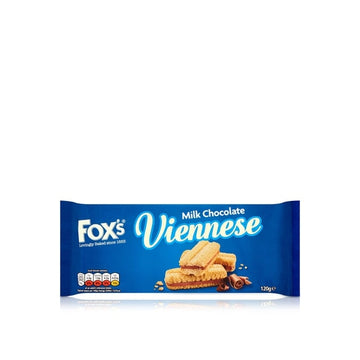 Fox's Viennese Milk Chocolate Biscuits 120g
