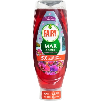 Fairy Max Power Cherry Blossom Dishwashing Liquid 730ml