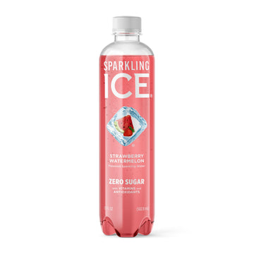 Sparkling Ice Strawberry Watermelon Sparkling Water, 502ml