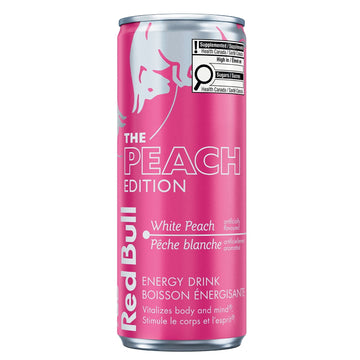 Red Bull The Peach Edition White Peach Energy Drink 250ml