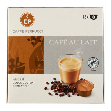Caffè Perrucci Café Au Lait Coffee Capsules