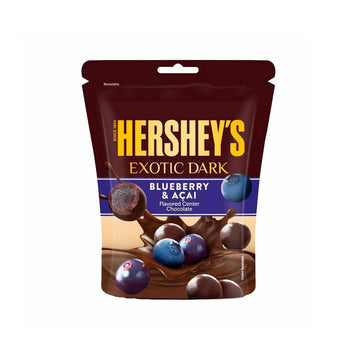 HERSHEY'S EXOTIC DARK CHOCOLATE BLUEBERRY 100 G