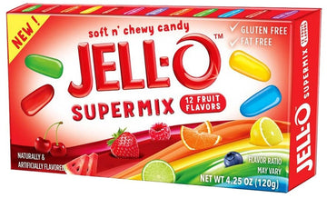 JELL-O SUPER MIX CANDIES 120G