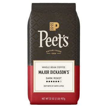Peet's Major Dickason's Blend Whole Bean Coffee, 907g