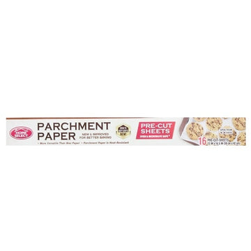 Home Select Parchment Paper, 16 Pre-Cut Sheets (12 in x 16 in)