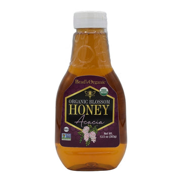 Brad's Organic Acacia Honey, 383g