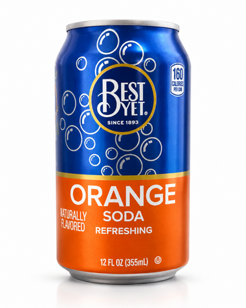 Best Yet Orange Soda 355ml