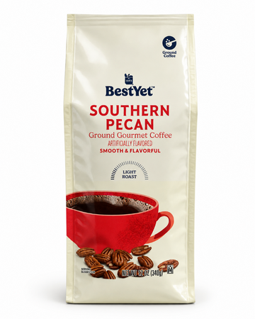 Best Yet Southern Pecan Ground Coffee, 12 oz (340g)