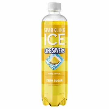 Sparkling Ice LifeSavers Pineapple Sparkling Water, 17 fl oz