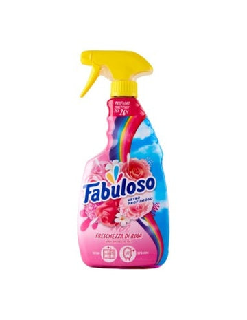 Fabuloso Vetro Profumoso Rosa Glass Cleaner 600ml