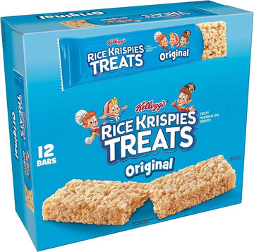 Kellogg's Rice Krispies Treats Original Marshmallow Squares, 16 Count, 12.4 oz