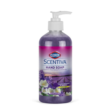 Clorox Scentiva Hand Soap with Aloe Vera & Pro-Vitamin B5, 414ml