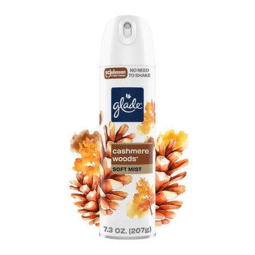 Glade Air Freshener Soft Mist Spray Cashmere Woods 207g