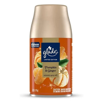 Glade Automatic Spray Refill, Pumpkin & Ginger, 6.2 oz